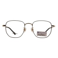 Mens Womens Full-rim Hexagonal Titanium Prescription Eyeglasses Frames Manufacturer
