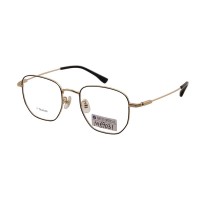 Mens Womens Full-rim Hexagonal Titanium Prescription Eyeglasses Frames Manufacturer