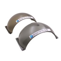 Lentes de policarbonato de peça única esférica para óculos esportivos com revestimento de espelho lente original fabricante