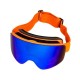 Gafas de esquí Fabricante Hombres Mujeres Protección UV antivaho Gafas de nieve sobre gafas