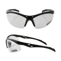 Bifocal Reading Safety Glasses Eye Protection ANSI Z87 Impact Resistant Non-Slip Wrap Around Bifocal Reading Glasses