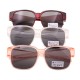 Óculos de sol que cabem sobre os óculos para mulheres com proteção UV polarizada