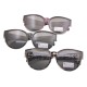Óculos de sol para mulheres - Óculos de sol polarizados Fitover para cobrir os óculos graduados