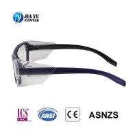 Safety Glasses Side Shields for Prescription Glasses, Slip on Clear Eye Glasses Side Shields