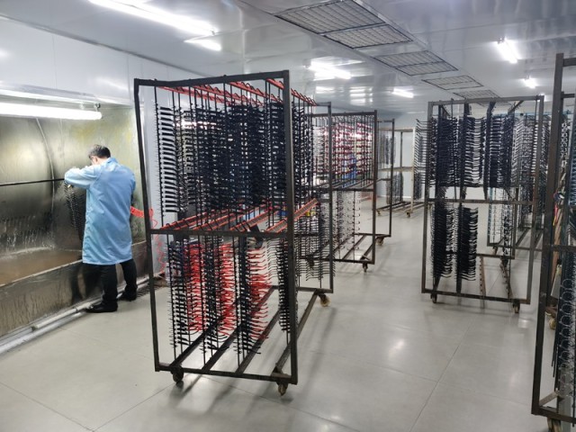 Sala de pintura sin polvo