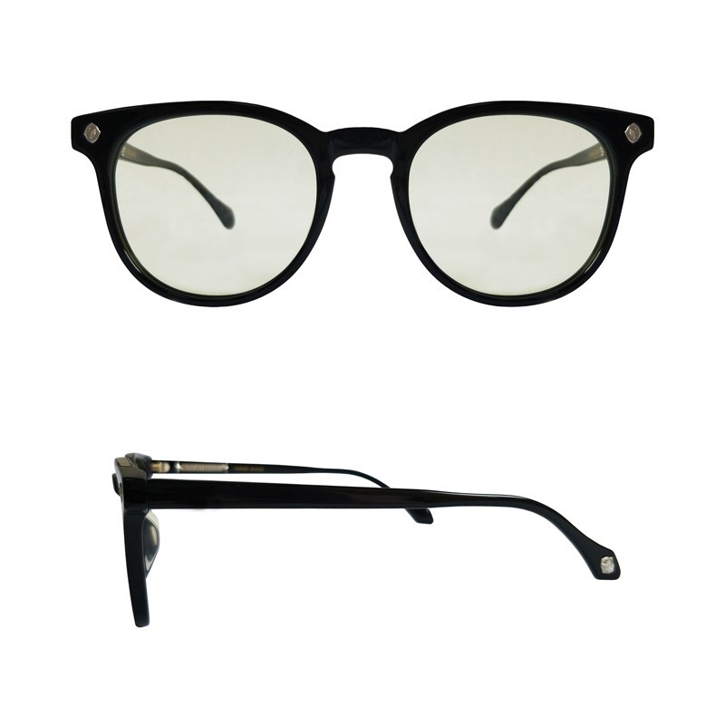 Vintage Round Polarized Sunglasses for Women Acetate Frame UV400 Protection Lenses