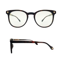 Vintage Round Polarized Sunglasses for Women Acetate Frame UV400 Protection Lenses