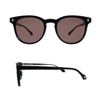 Vintage Round Polarized Sunglasses for Women Acetate Frame UV400 Protection Lenses