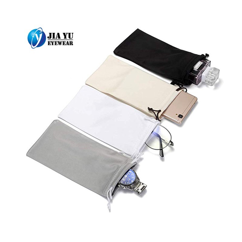 Bolsa para óculos de sol Bolsa de microfibra para óculos à prova de poeira Bolsa para transporte de óculos/pano para óculos