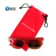 Bolsa para óculos de sol Bolsa de microfibra para óculos à prova de poeira Bolsa para transporte de óculos/pano para óculos