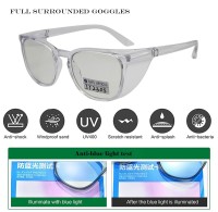 Safety Glasses Anti Fog Goggles Protective Eyewear Blue Light Blocking Anti Dust UV Protection Glasses For Men Women