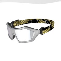 Safety Motorcycle Riding Glasses Foam Padded Protective Eyewear Goggles UV Protection Anti-Wind Dustproof Motorcycle Sunglasses for Outdoor