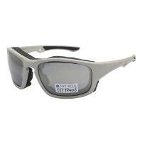 Gafas de seguridad deportivas para hombres y mujeres, gafas de seguridad/gafas de sol ANSI Z87.1+ estándar UV400, protección envolvente para los ojos