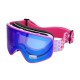 Gafas de esquí Gafas de Snowboard para Hombres Mujeres Adultos jóvenes, sobre Gafas 100% protección UV/Antivaho/visión Amplia