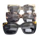 Óculos de sol polarizados clássicos de acetato de moda com proteção UV400 para mulheres