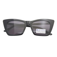 Gafas de sol polarizadas tipo ojo de gato para mujer, modernas, 100% protección UV, montura de acetato, gafas de sol de playa para mujer