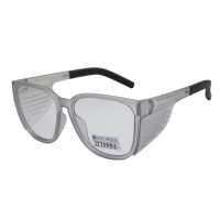 Customized ANSI Z87.1 certified high impact Optical safety glasses with rubber nose pad and tips