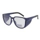Customized ANSI Z87.1 certified high impact Optical safety glasses with rubber nose pad and tips