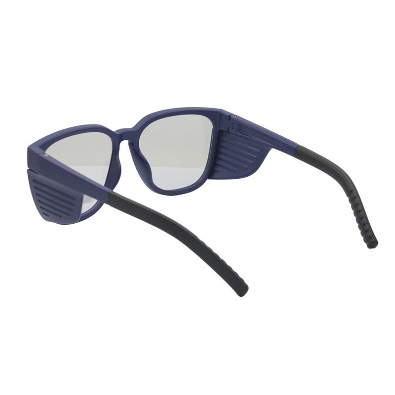 Customized ANSI Z87.1 certified high impact Optical safety glasses with rubber nose pad and tips