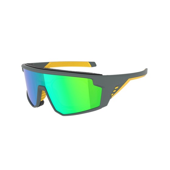 Outdoor UV Protection Cycling Safety Glasses One Piece Lens Windproof Sport Mountain Bike Bicycle Sunglasses