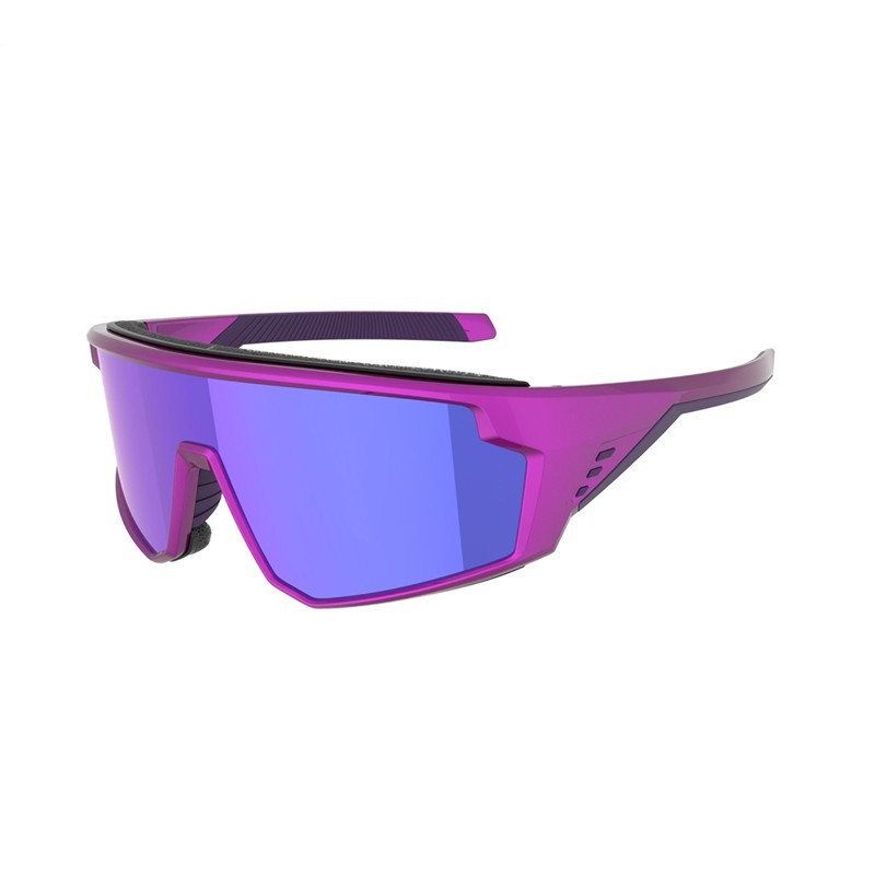 Proteção UV ao ar livre Ciclismo Segurança Óculos Lente de uma peça à prova de vento esporte mountain bike bicicleta óculos de sol