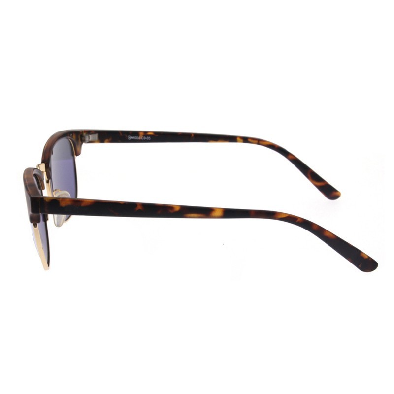 Óculos de sol polarizados clássicos sem aro com proteção UV 400 para mulheres e homens