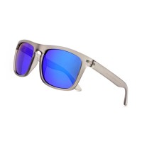 Gafas de sol polarizadas para hombres y mujeres Retro TR90 Marco Cuadrado Sombras Vintage Clásico Gafas de sol