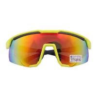 Venta al por mayor, gafas de sol deportivas personalizadas con protección UV400 para hombre y mujer, de gran tamaño, para exteriores, béisbol, correr, montar a caballo, golf y ciclismo