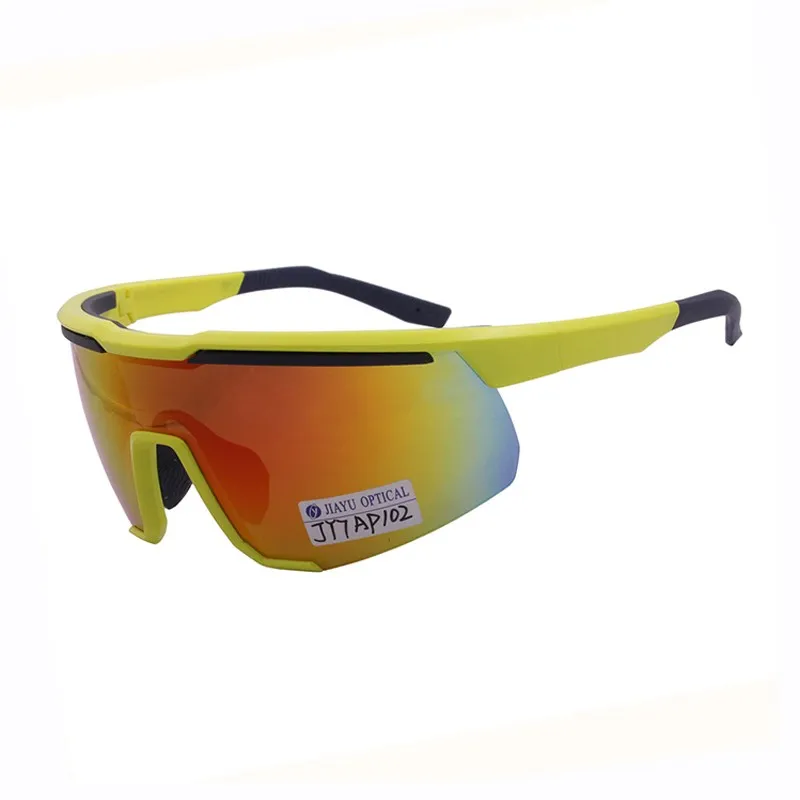 Venta al por mayor, gafas de sol deportivas personalizadas con protección UV400 para hombre y mujer, de gran tamaño, para exteriores, béisbol, correr, montar a caballo, golf y ciclismo