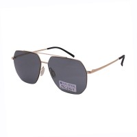Factory Hexagon Polarized Retro Sunglasses for Men Women-Vintage Metal Frame Design UV Protection Trendy Fashion Shades