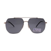 Factory Hexagon Polarized Retro Sunglasses for Men Women-Vintage Metal Frame Design UV Protection Trendy Fashion Shades