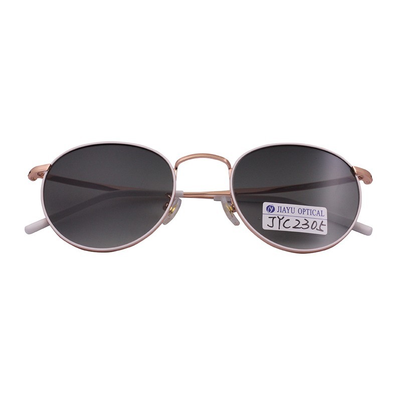 Small Round Metal Sunglasses Retro Men Women Metal Frame Circle Sun Glasses Shades