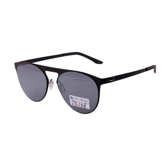 Óculos de sol masculinos de metal e aço inoxidável com proteção UV400 polarizada para dirigir, pescar, caminhadas, golfe, uso diário