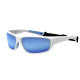 Óculos de sol esportivos polarizados para golfe e motocicleta, masculinos, com proteção UV400, óculos envolventes para dirigir e pescar, com alça ajustável