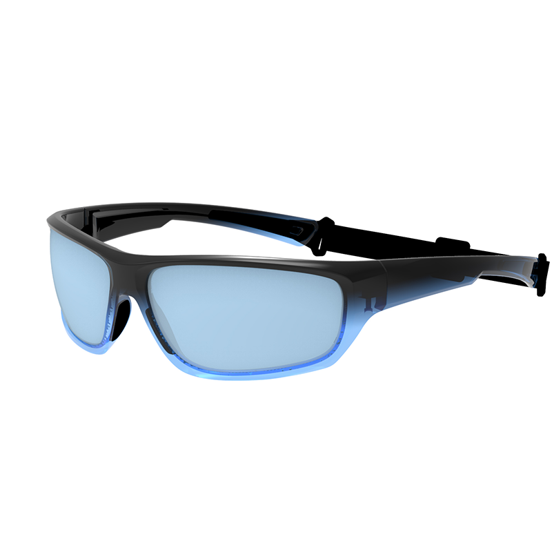 Gafas de sol deportivas polarizadas para golf y motocicleta para hombre, con protección UV400, gafas envolventes para conducir y pescar, con correa ajustable.