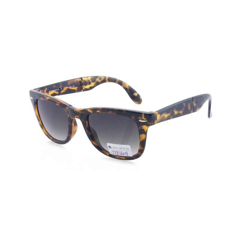 Gafas de sol plegables clásicas redondas para mujer y hombre, polarizadas, con protección UV 400.