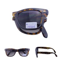Gafas de sol plegables clásicas redondas para mujer y hombre, polarizadas, con protección UV 400.