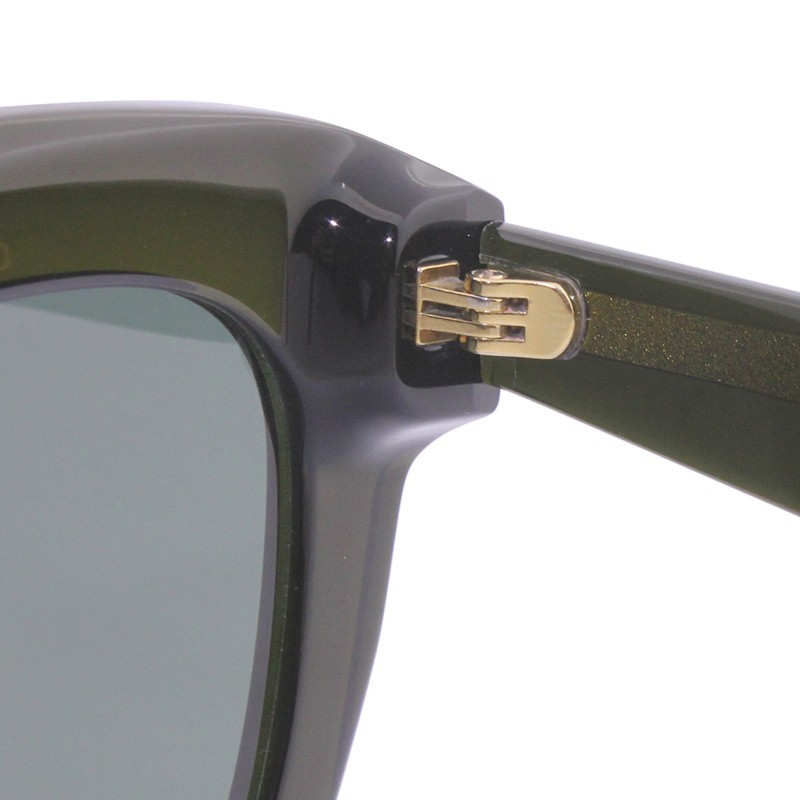 Óculos de sol femininos de acetato, óculos de sol redondos polarizados com proteção UV, óculos de sol retrô para mulheres