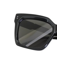 Óculos de sol com armação de acetato polarizada OEM a granel para mulheres, rosto pequeno, proteção UV, armação quadrada retrô, estilo moderno