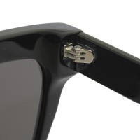 Óculos de sol com armação de acetato polarizada OEM a granel para mulheres, rosto pequeno, proteção UV, armação quadrada retrô, estilo moderno