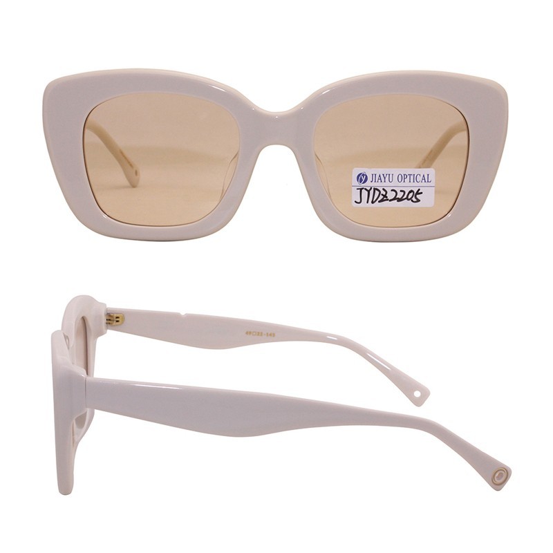 Fornecedor de óculos de sol femininos Óculos de sol retrô de acetato da moda Óculos de sol femininos e masculinos Proteção UV Polarização