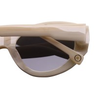 Gafas de sol ovaladas retro de acetato personalizadas para mujer, polarizadas UV400