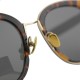 Gafas de sol polarizadas para mujer con protección UV, estilo retro, con espejo y montura de acetato.