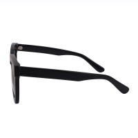 Gafas de sol polarizadas de acetato hechas a mano para mujer, protección UV, estilo retro moderno.