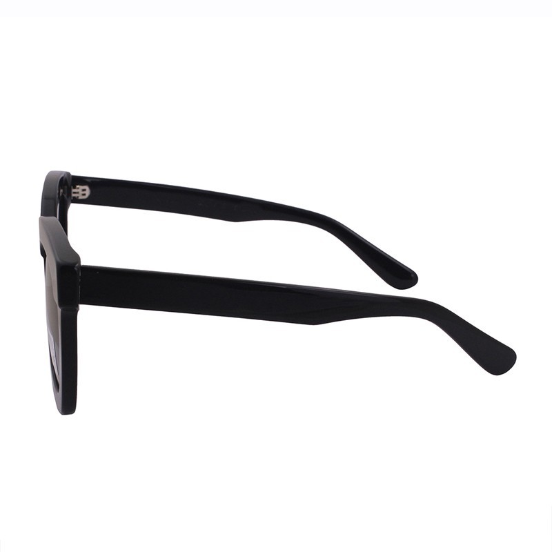 Gafas de sol polarizadas de acetato hechas a mano para mujer, protección UV, estilo retro moderno.