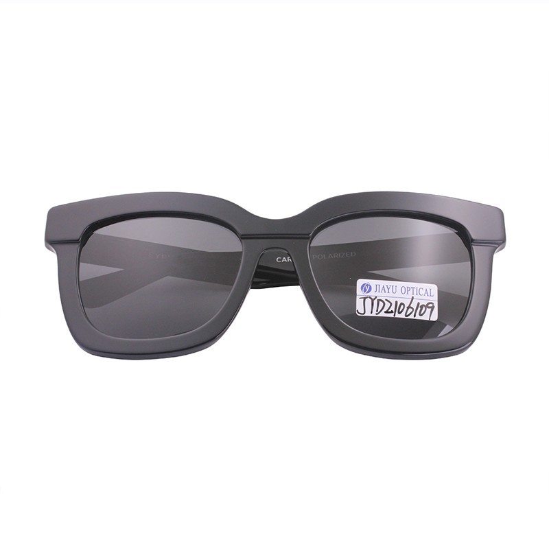 Gafas de sol polarizadas de acetato hechas a mano para mujer, protección UV, estilo retro moderno.
