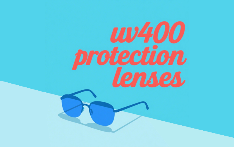 UV400 protection lenses