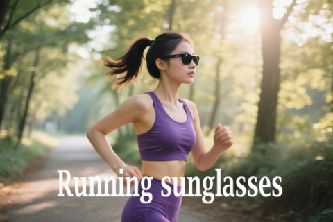 A continuación se muestran algunos materiales de gafas de sol deportivas adecuadas para correr.