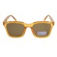 Gafas de sol unisex con montura cuadrada retro, patillas gruesas de CP, polarizadas, UV400