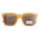 Gafas de sol unisex con montura cuadrada retro, patillas gruesas de CP, polarizadas, UV400